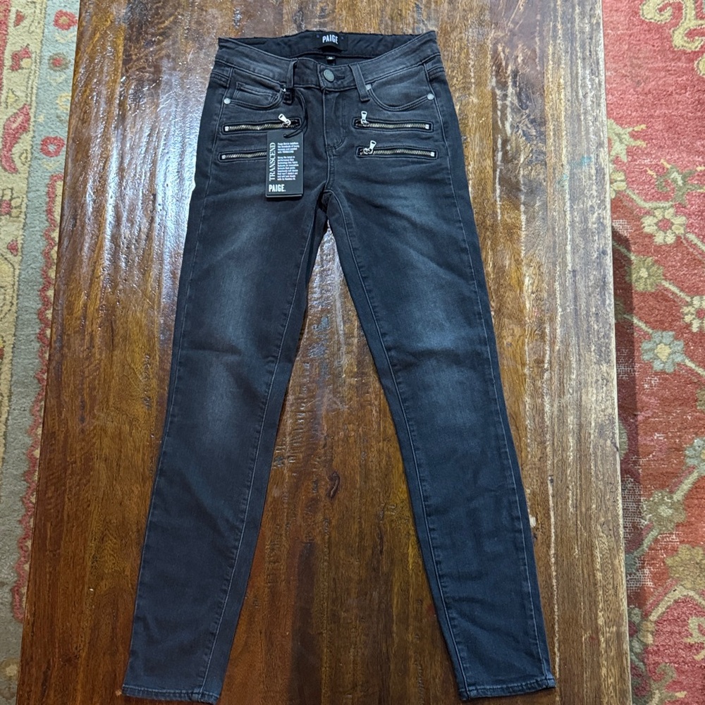 PAIGE Black Skinny Women Jeans